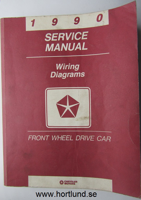 1990 Chrysler Dodge Plymouth Front Wheel Drive Wiring Diagrams