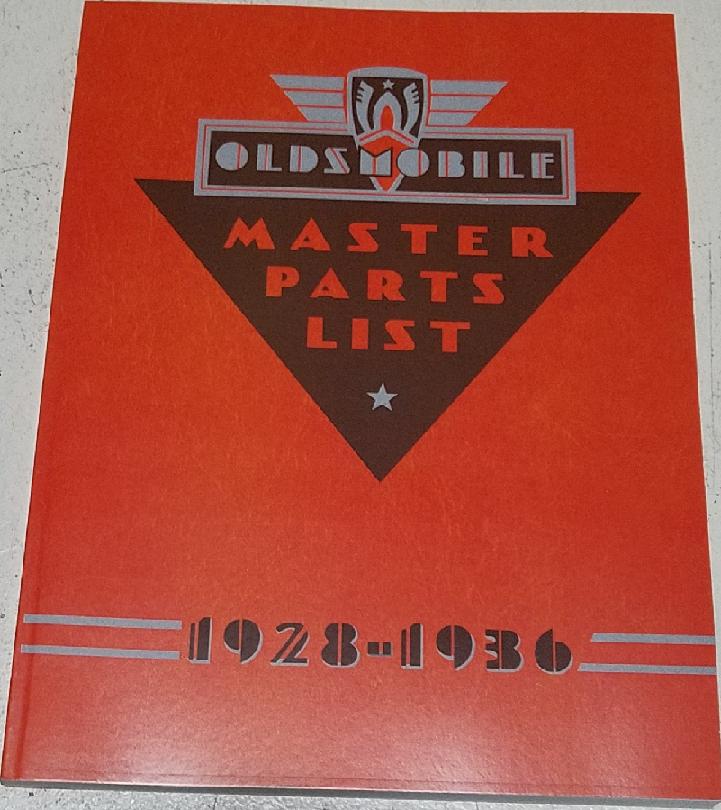 1928-1936 Oldsmobile Master Parts List