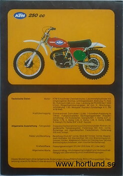 1970-tal KTM broschyr