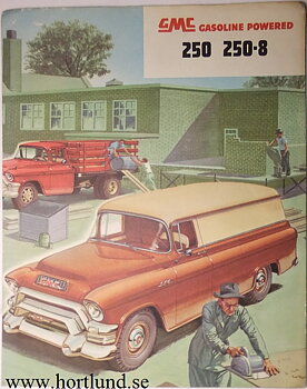 1955 GMC 250 250-8 Truck Broschyr