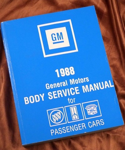 1988 GM Body Service Manual