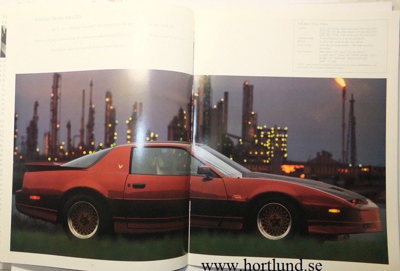 1987 Pontiac broschyr alla modeller - 2