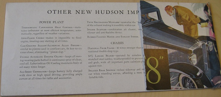 1932 Hudson Greater Eight broschyr - 4