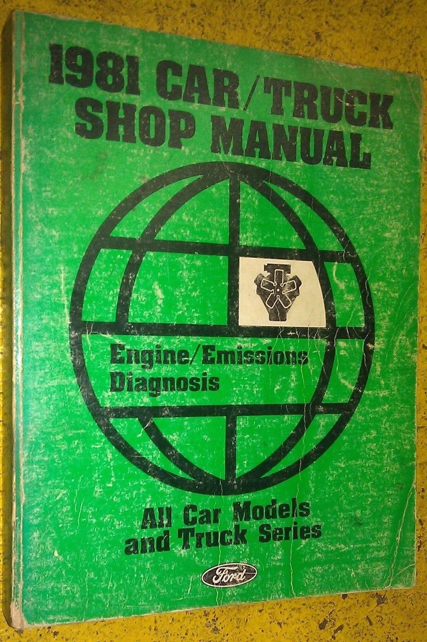 1981 Ford, Mercury, Lincoln, Truck Shop Manual Vol G