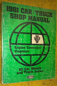 1981 Ford, Mercury, Lincoln, Truck Shop Manual Vol G