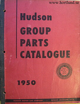 1950 Hudson Group Parts Catalog