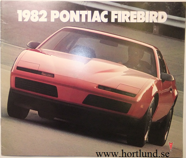 1982 Pontiac Firebird broschyr