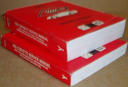 1993 Chevrolet Corvette Service Manual - 2