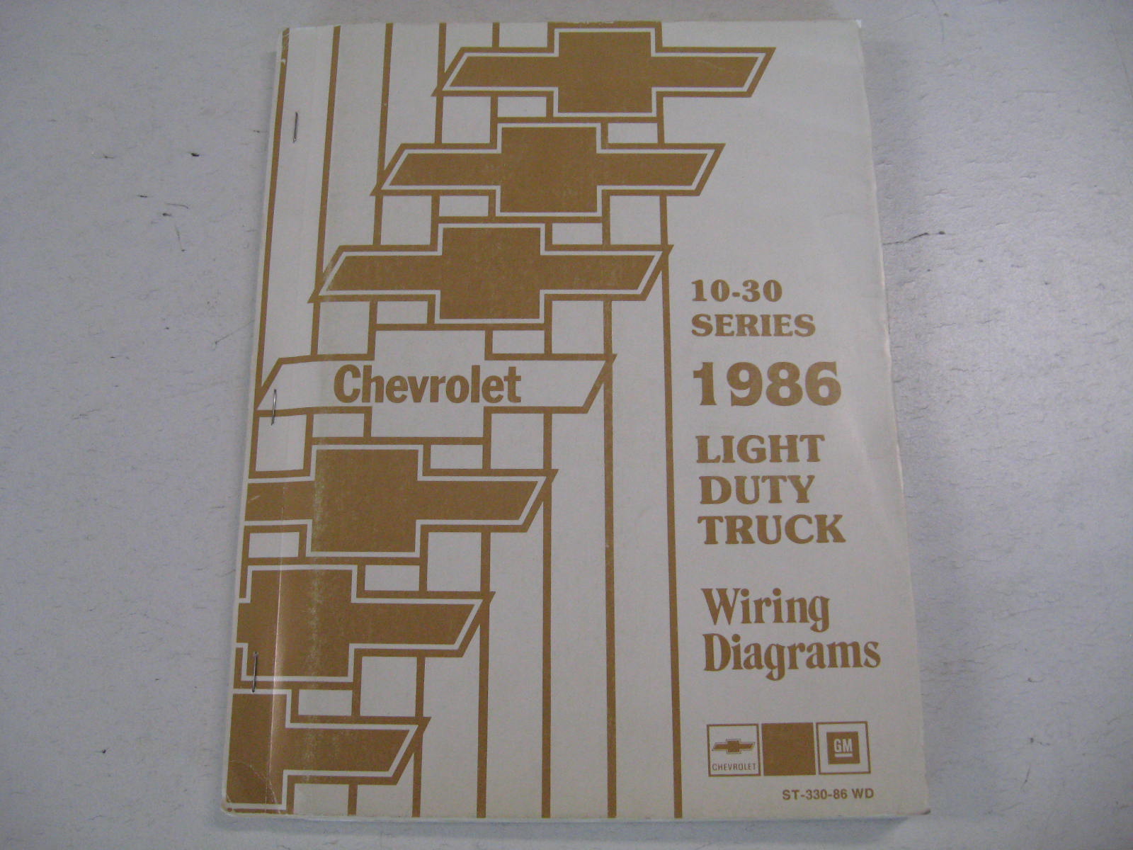 1986 Chevrolet Truck Series 10-30 Light Duty Truck Wiring DIagrams