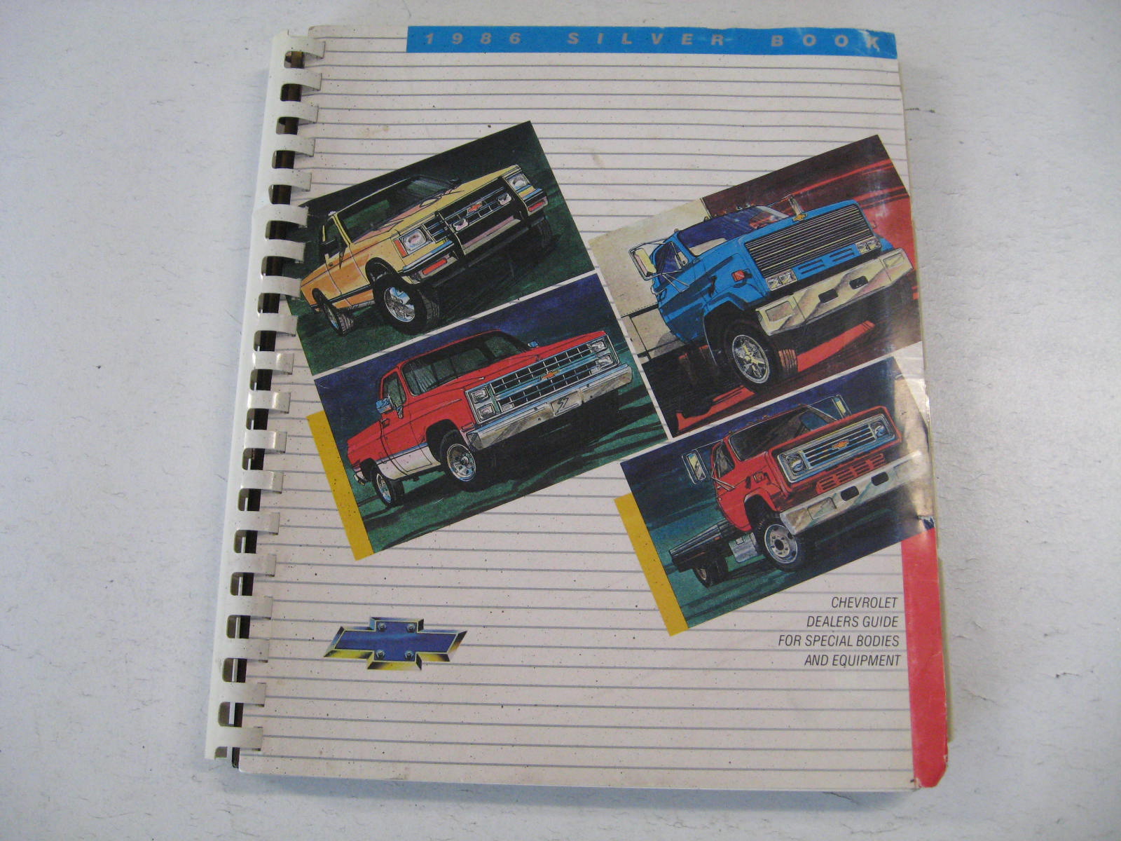 1986 Chevrolet Truck Silver Book Chevrolet Dealers Guide For Special Bodies & Equipment
