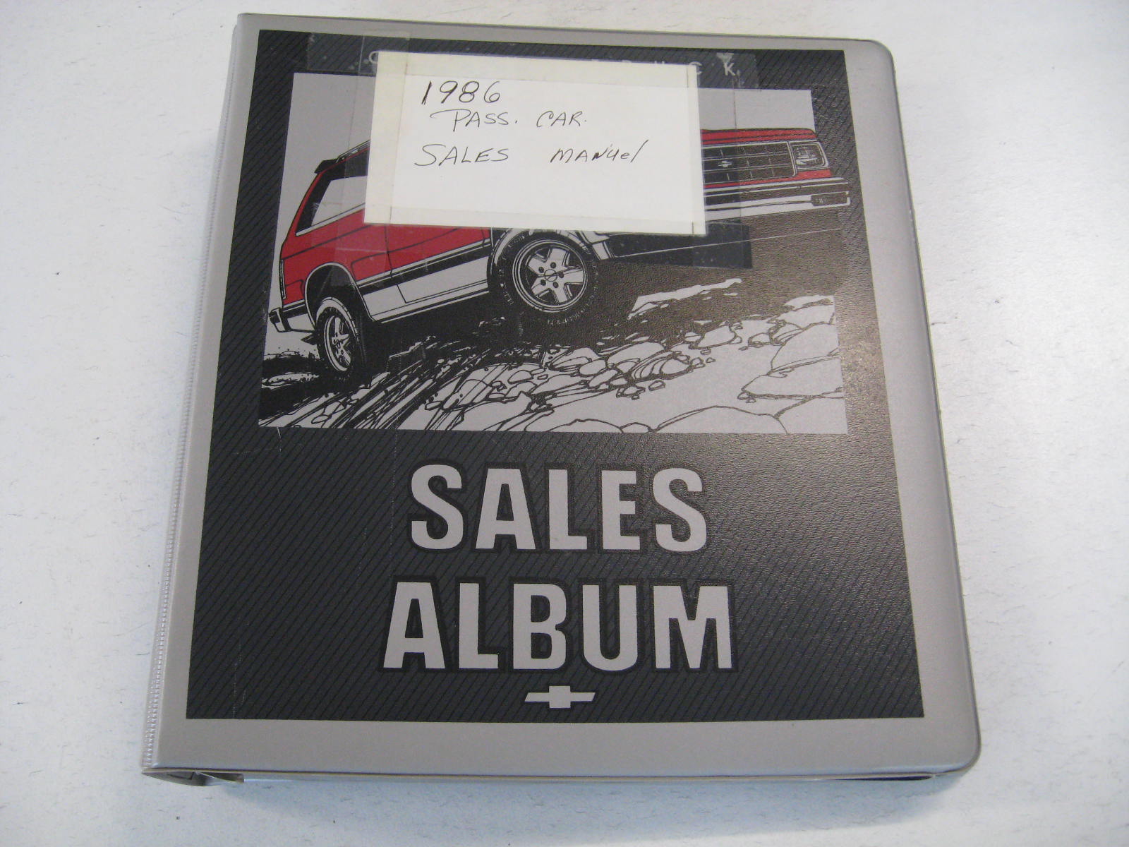 1986 Chevrolet Passanger Car Sales Manual