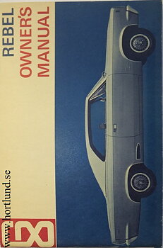 1968 AMC Rebel Owner's Manual