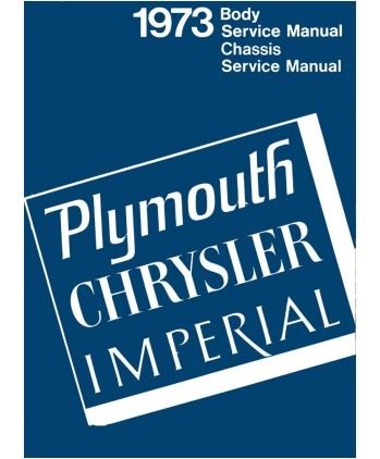 1973 Plymouth & Chrysler och Imperial Service Manual
