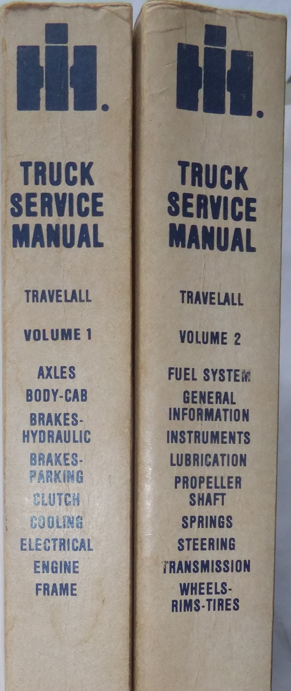 1972 - 1975 International Travelall Service Manual - 2