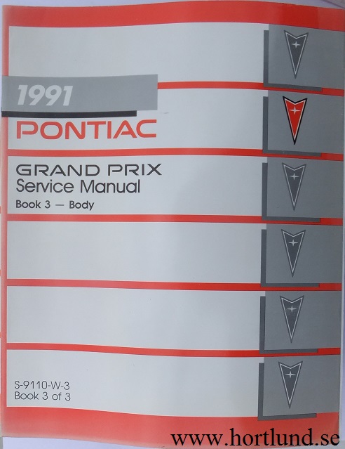 1991 Pontiac Grand Prix Service Manual - 4