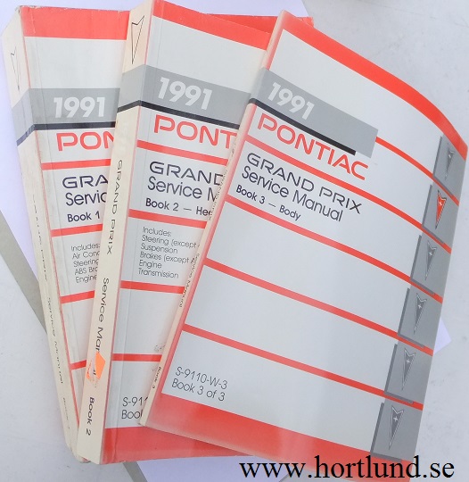 1991 Pontiac Grand Prix Service Manual