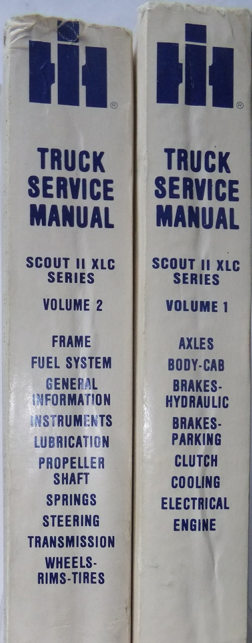 1978 - 1980 International Scout II XLC Service Manual - 2