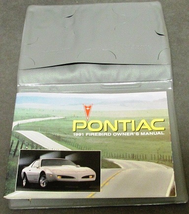 1991 Pontiac Firebird Owners Manual