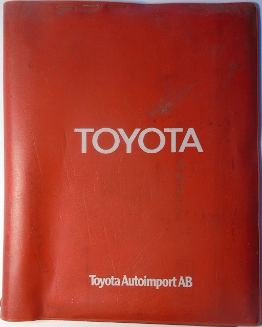 1983 Toyota Corolla Instruktionsbok - 2