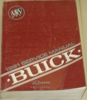 1991 Buick Riviera & Reatta Service Manual