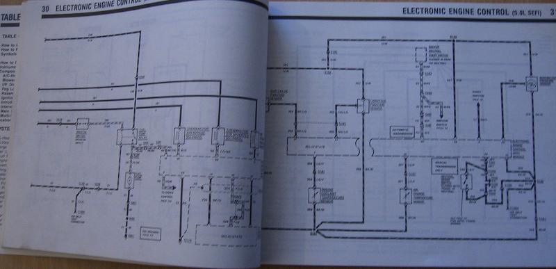 1989 Ford Mustang Electrical & Vacuum Trouble-Shooting  Manual - 3