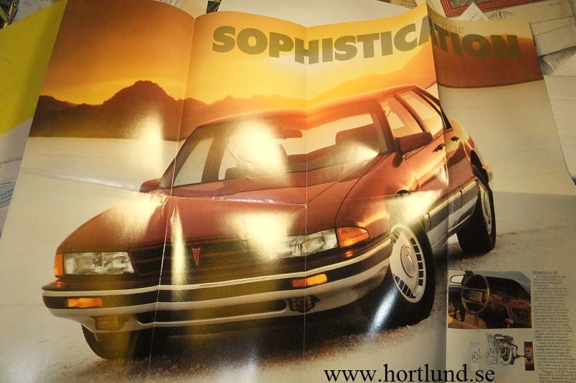 1987 Pontiac broschyr folder alla modeller - 3