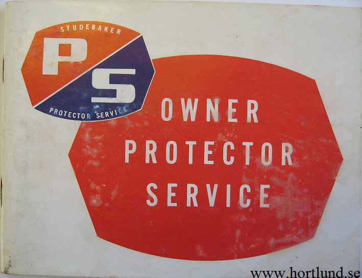 1966 Studebaker Owner Protector Service