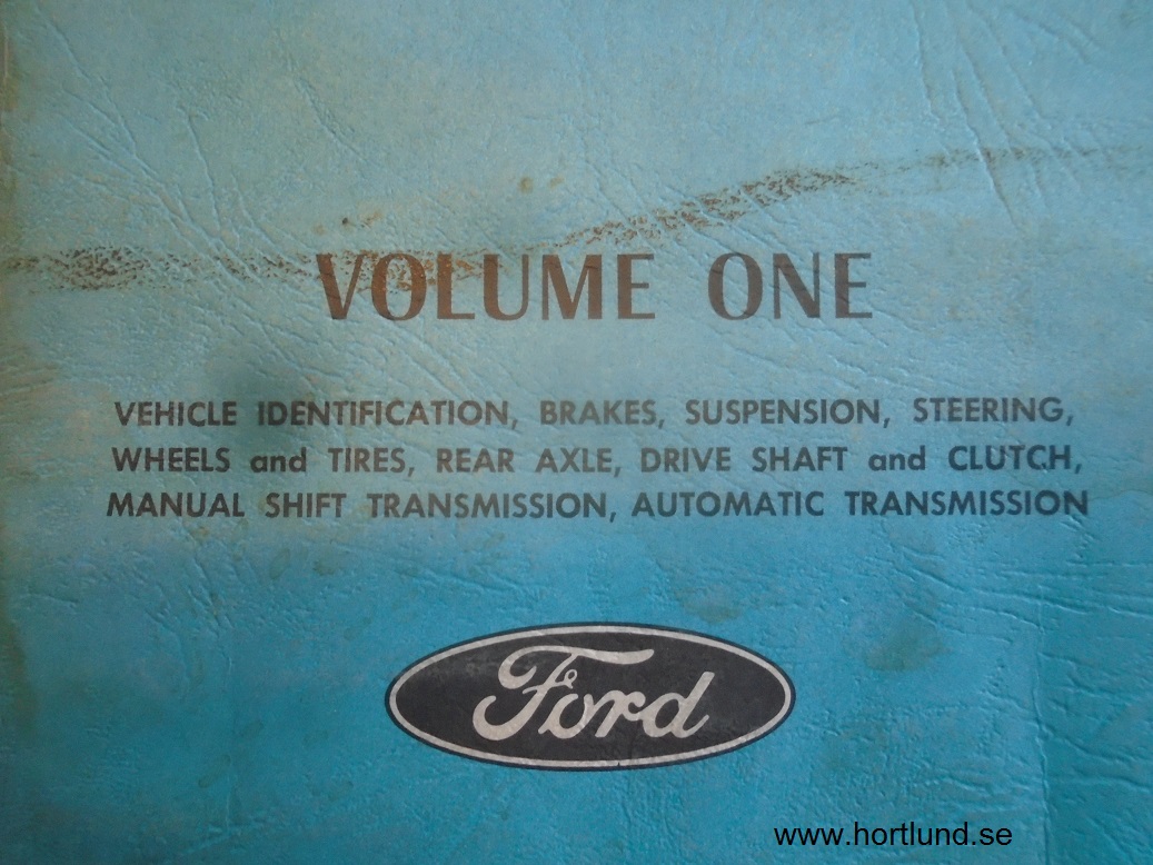 1969 Ford Truck Shop Manual - 2