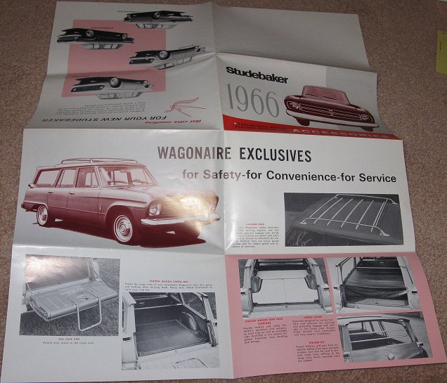 1966 Studebaker Accessories broschyr - 2