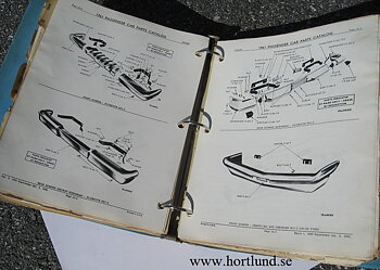 1961 Chrysler  De Soto Plymouth Imperial Parts Catalog