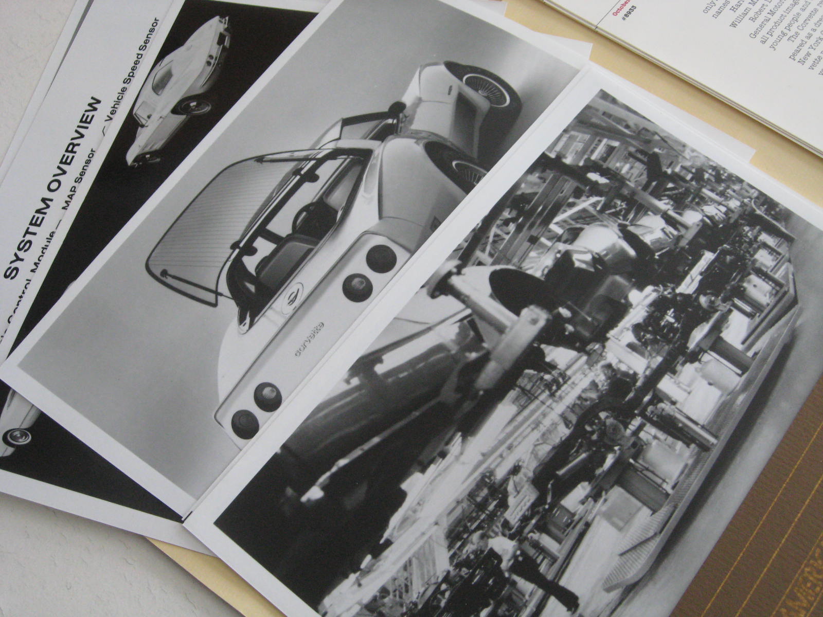 1982 Chevrolet Corvette Press Kit Collector Edition Inklusive original kuvert - 2