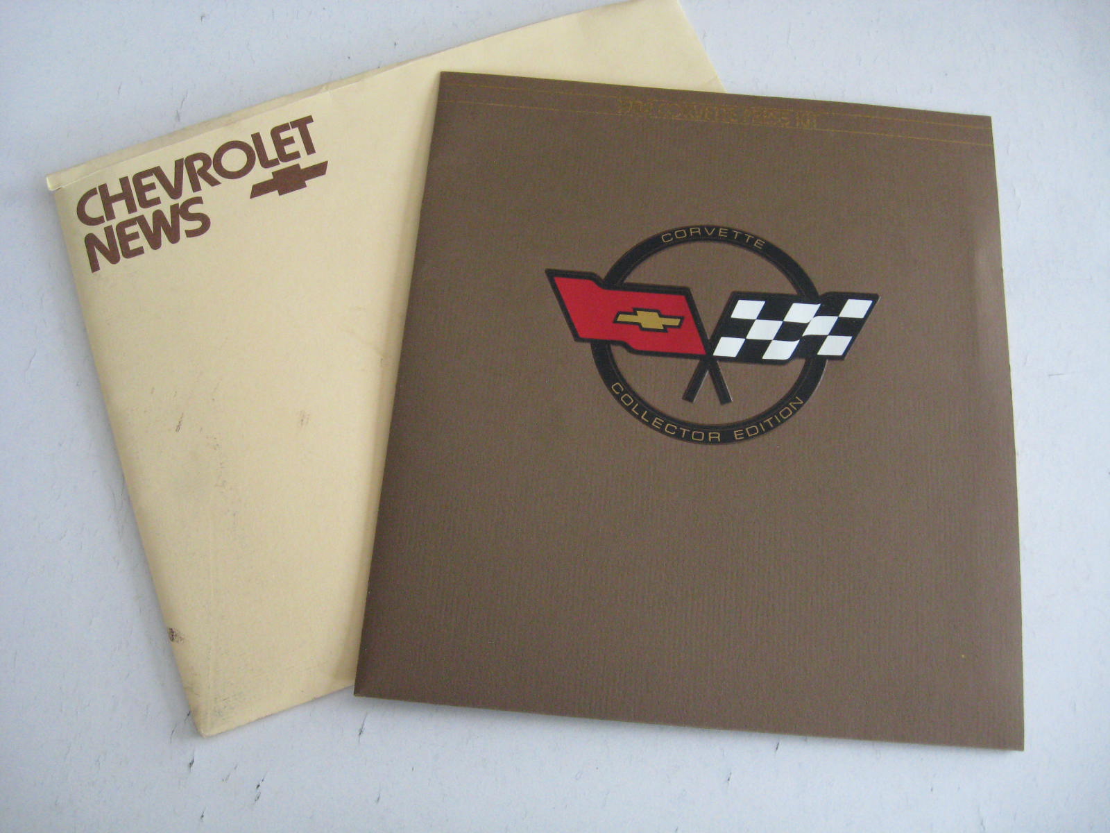 1982 Chevrolet Corvette Press Kit Collector Edition Inklusive original kuvert