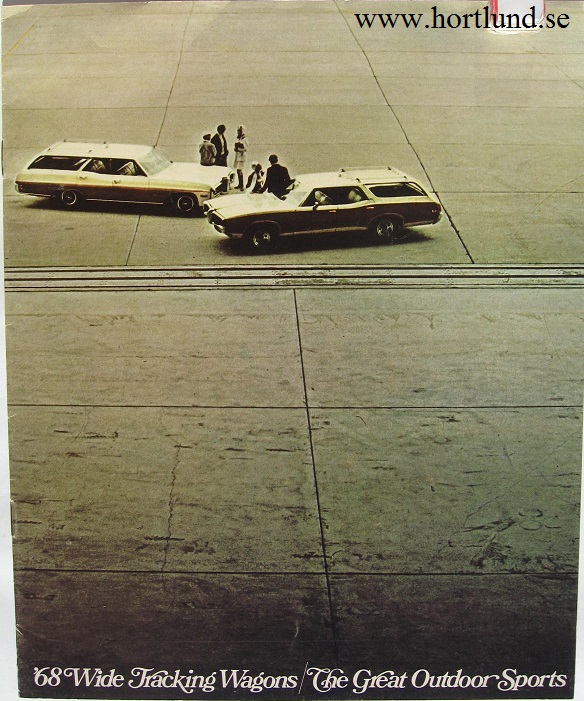 1968 Pontiac Wagons broschyr