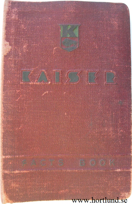1947 Kaiser Facts Book