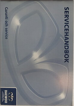 2005 Daewoo Servicehandbok