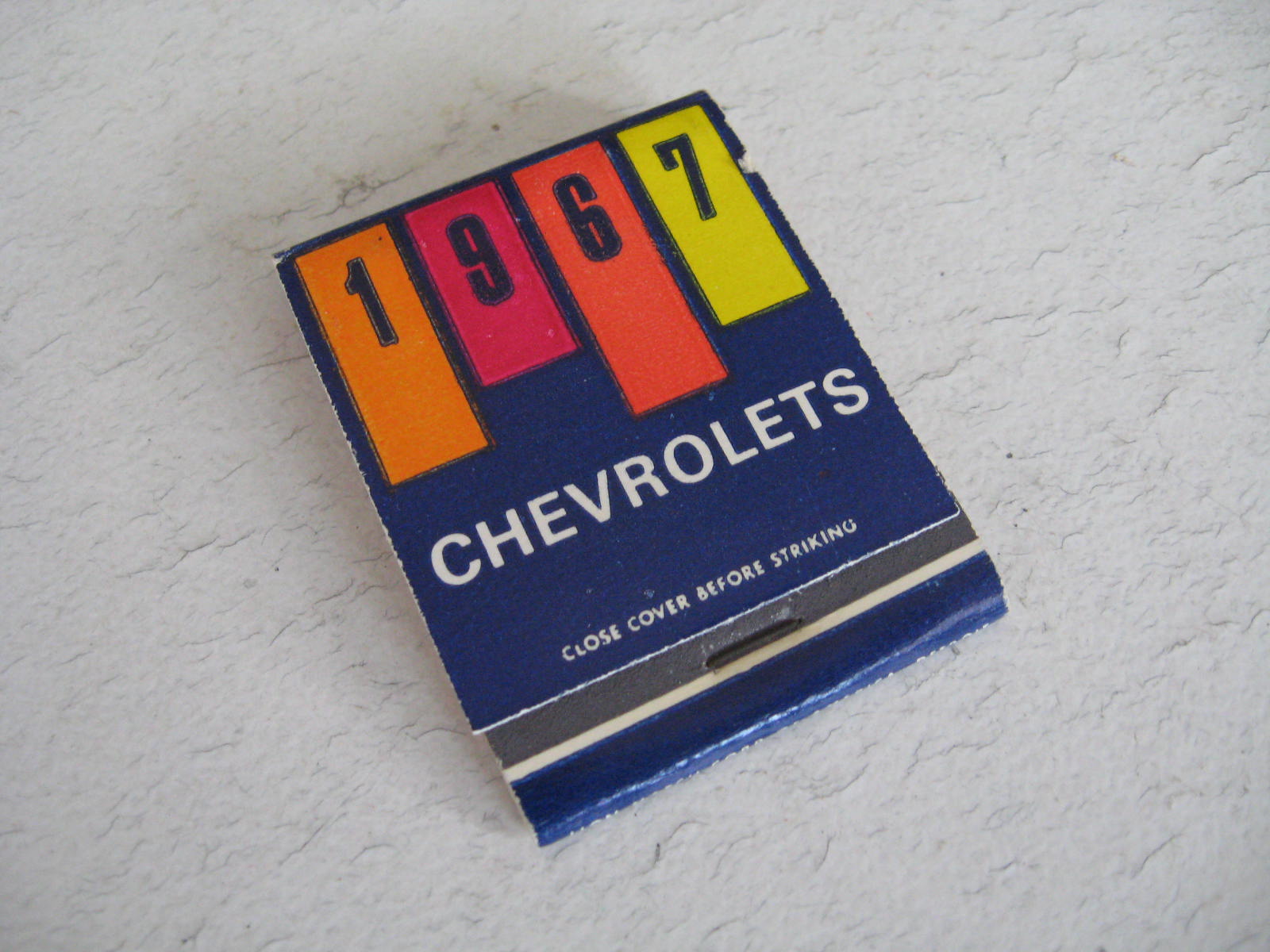 1967 Chevrolet Tändsticksplån