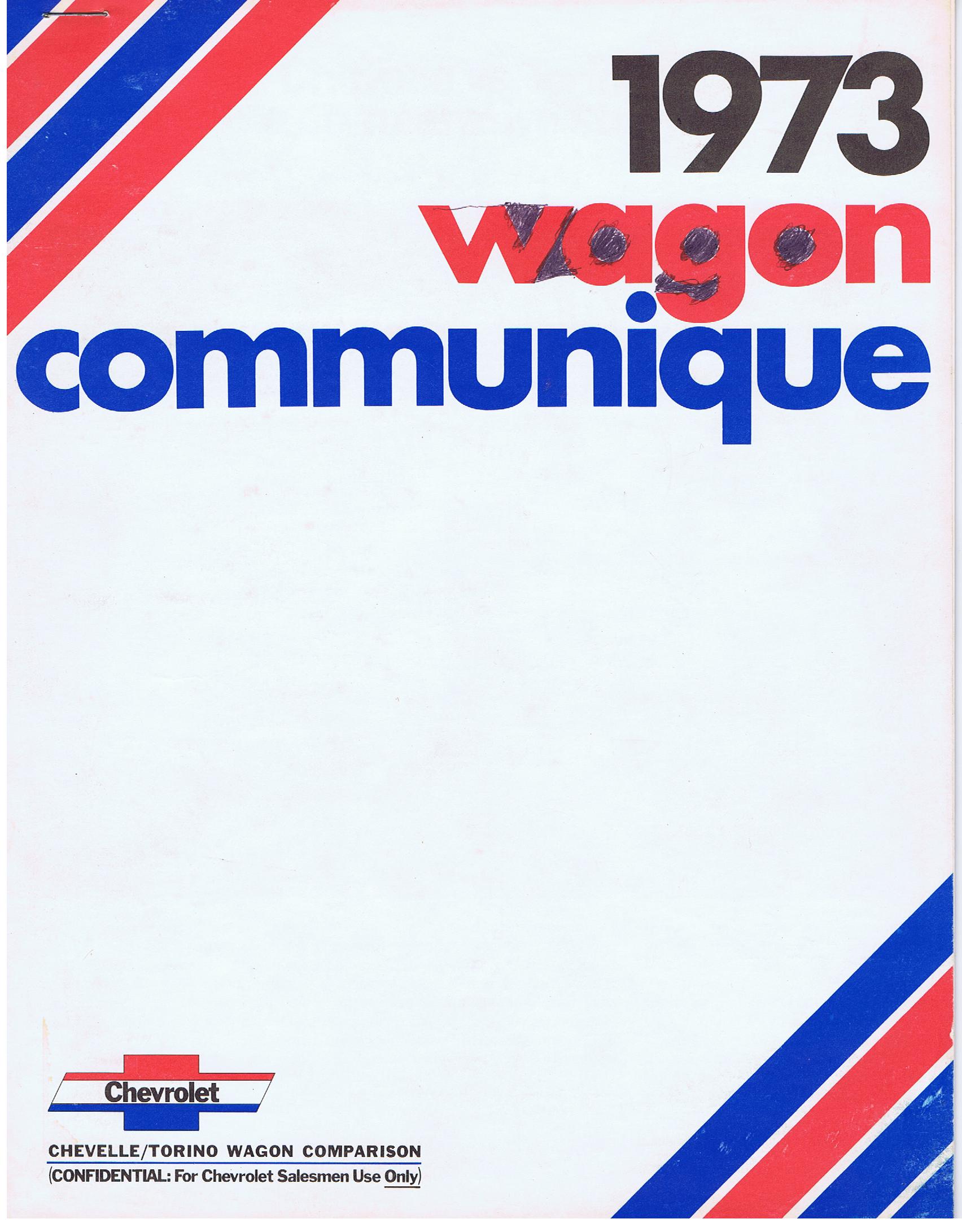1973 Chevrolet Wagons Communique
