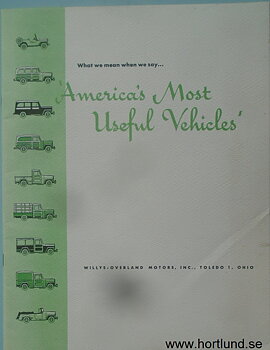 1949 Jeep broschyr