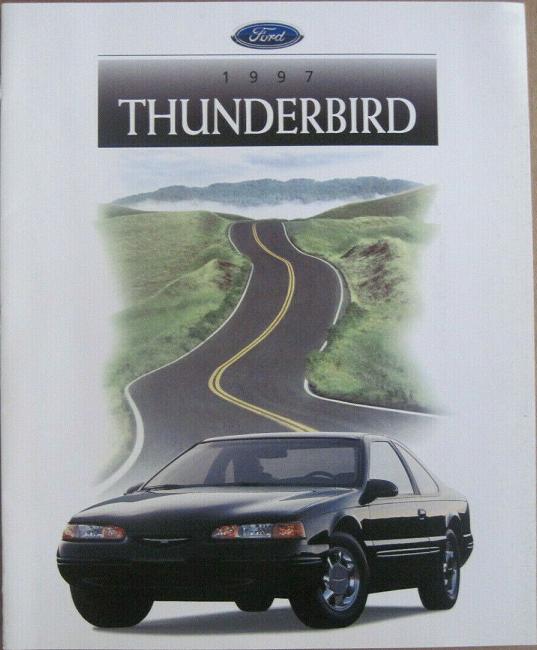 1997 Ford Thunderbird broschyr