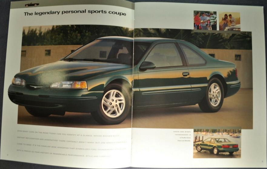 1997 Ford Thunderbird broschyr - 2