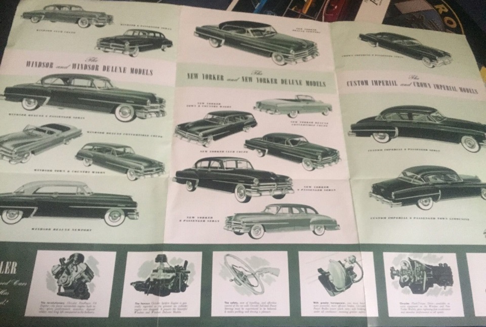 1953 Chrysler och Imperial broschyr - 3