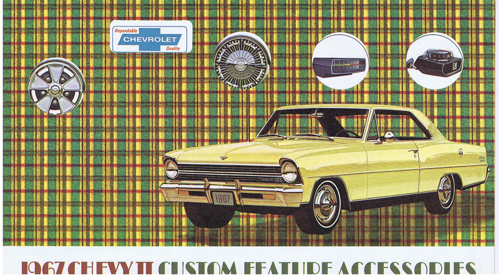 1967 Chevrolet Chevy II Custom Feature Accessories
