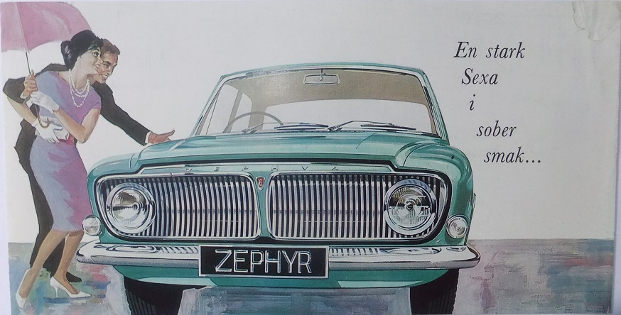 1963 Ford Zephyr broschyr