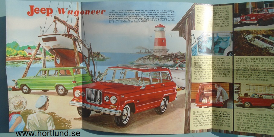 1963 Jeep Wagoneer broschyr - 2