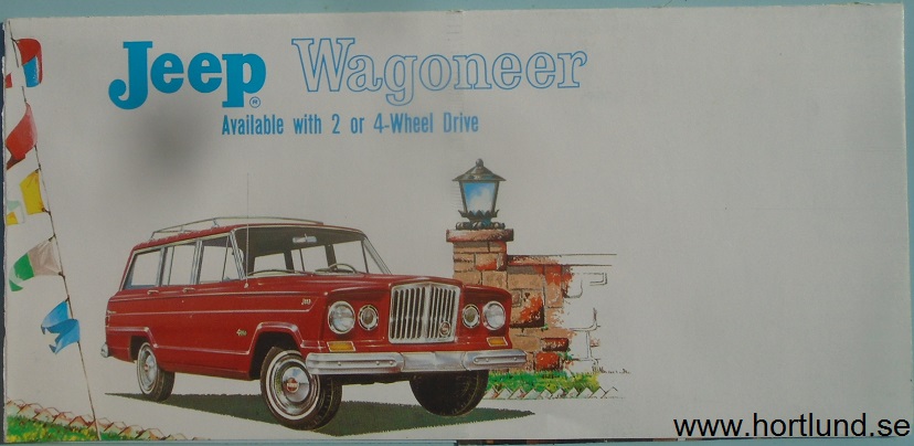 1963 Jeep Wagoneer broschyr