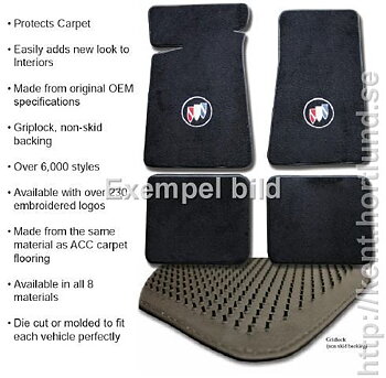 1980 - 85 Carpet Floor Mats 4pc FM14