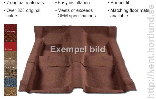 1986 - 91 4 Door Carpet
