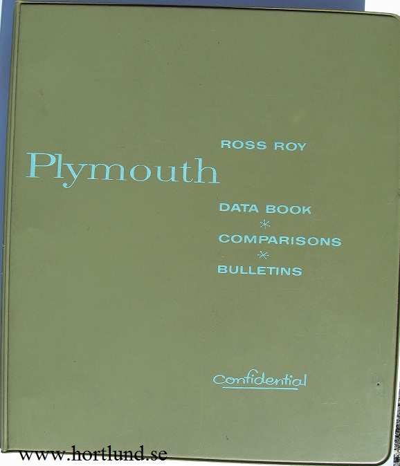 1961 Plymouth och Valiant Dealer Album