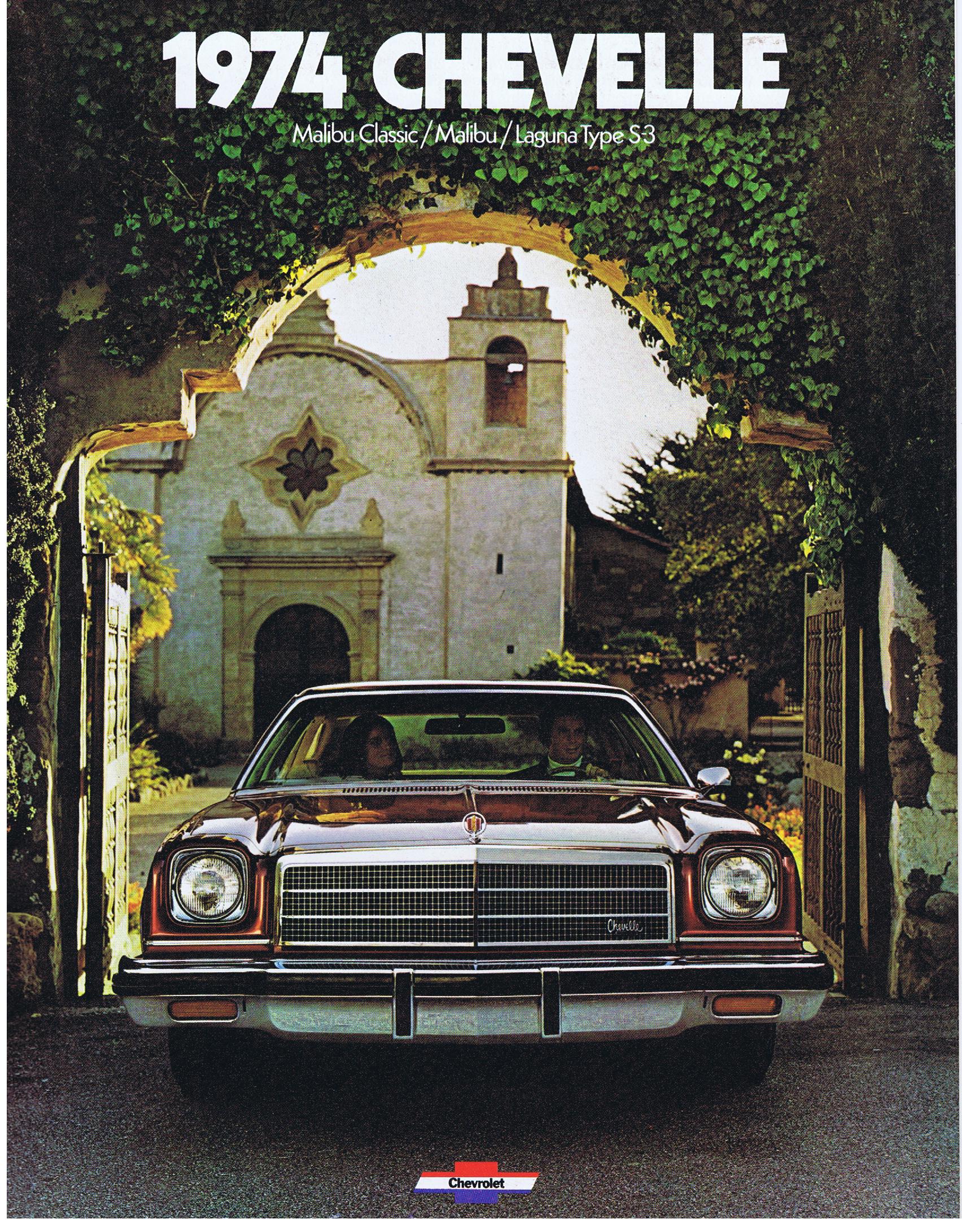 1974 Chevrolet Chevelle  Broschyr