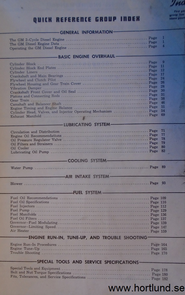 1950 GM Diesel Engine series 71 Maintenance Manual - 3